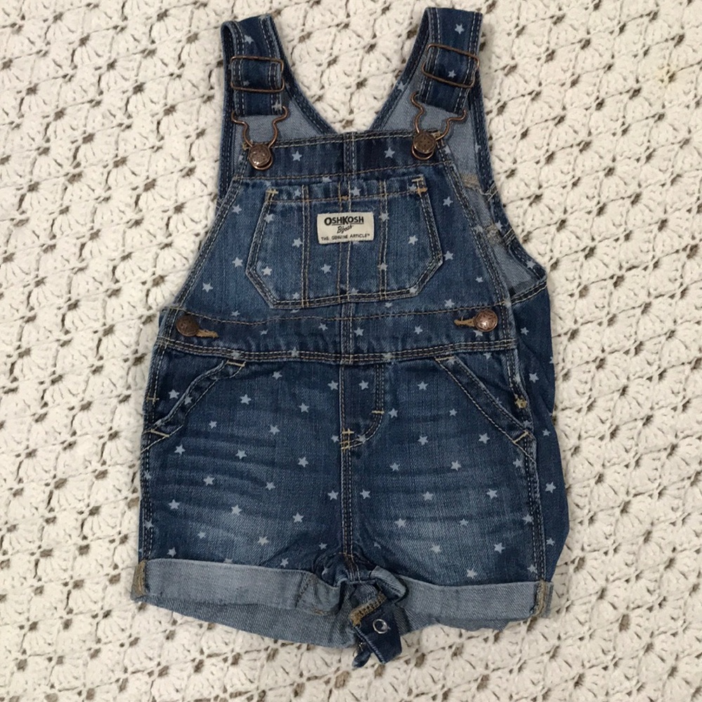 OshKosh baby girl shortalls